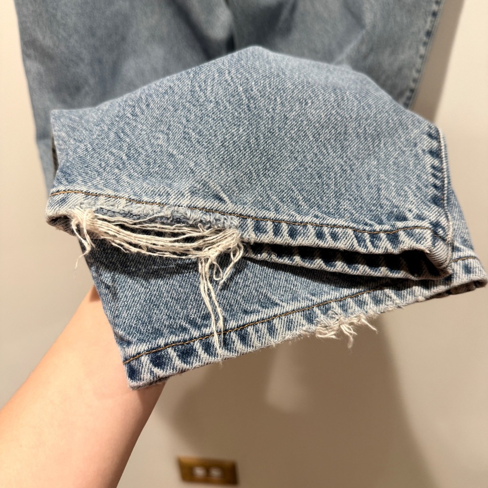 VTG 90s Levi's 545 Mens Jeans W40 L36 Light Wash Straight Leg Denim Pants Casual - Picture 9 of 13